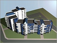 Многоквартирный дом в Риге